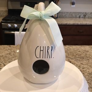 Rae Dunn Other - NEW-Spring 2019 Rae Dunn Chirp Birdhouse Rae Dunn Other - NEW-Spring 2019 Rae Dunn Chirp Birdhouse